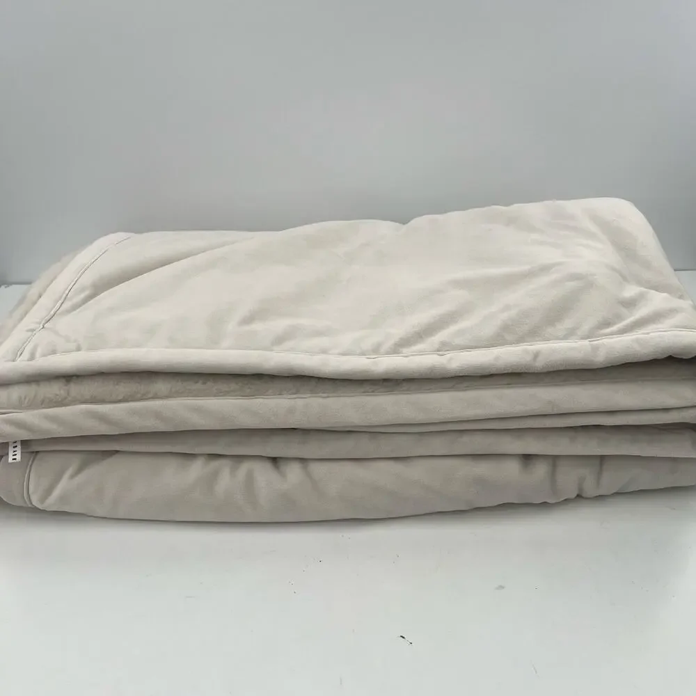 Pottery Barn soft cozy faux fur throw blanket
